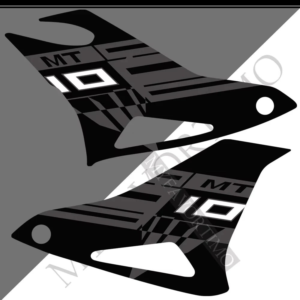 For Yamaha MT10 FZ moto Stickers Tank Pad Protector Fairing Fender Motorcycle Knee Decal Fuel MT-10 2016-2021