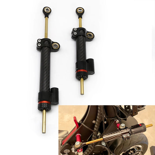 Fiber Carbon Steering Damper Universal Motorcycle Adjustable Steering Damper Stabilizer For Yamaha MT10 MT-10 MT 07 MT-07 MT09