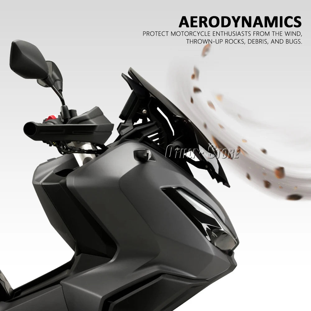 For Honda ADV 350 Adv350 2022 2023 Motorcycle Accessories Windshield Windscreen Wind Shield Screen Deflector Spoiler Protector