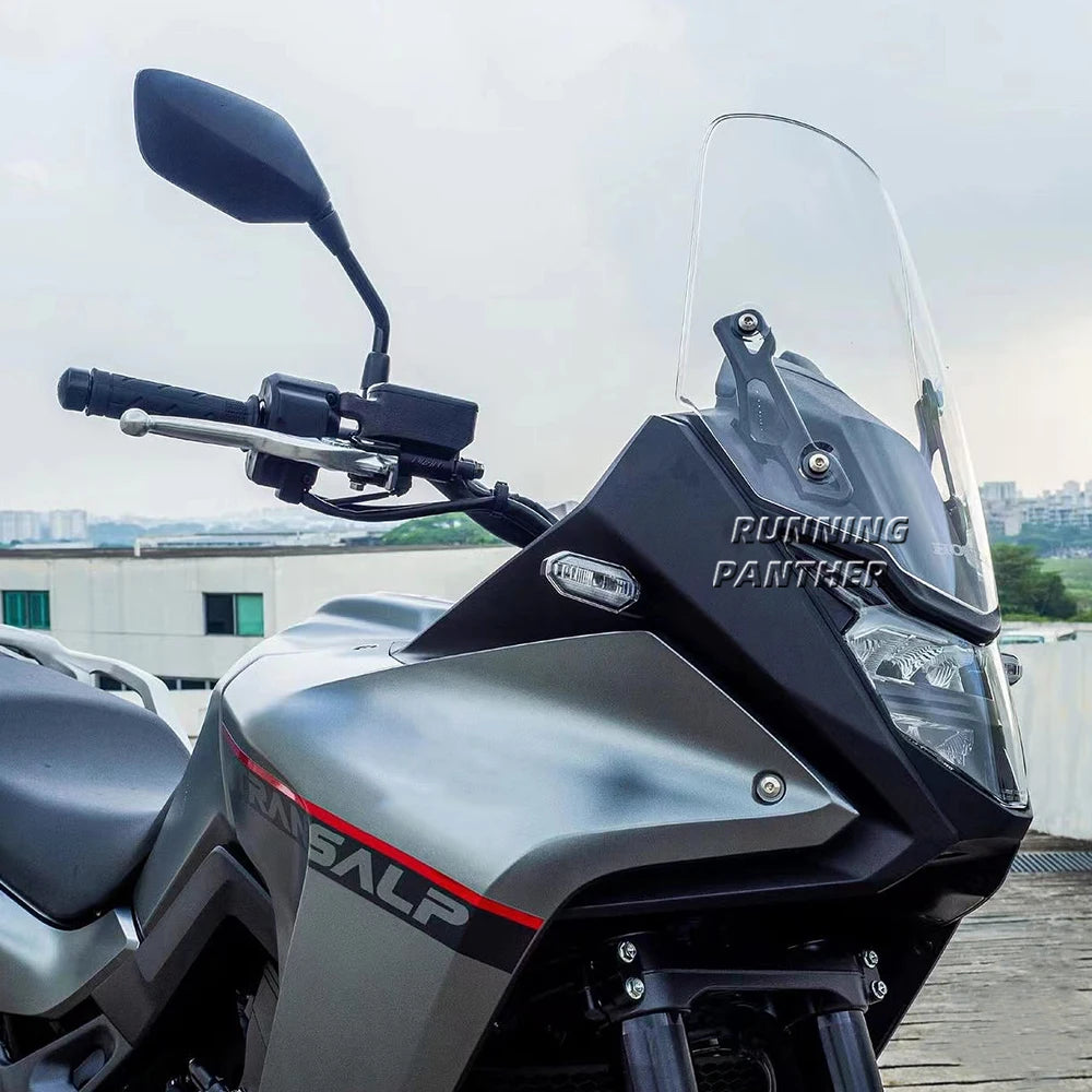 2023 Motorcycle Front Windscreen Windshield Visor Wind Screen Shield Spoiler Deflector For HONDA XL 750 XL750 TRANSALP Transalp