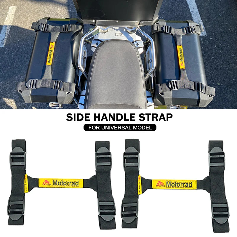 For BMW R1200GS Adv R1250GS F750GS F850GS For Benelli Trk 502 trk502 Motorcycle Handle Rope Panniers Side Box Top Case Strap