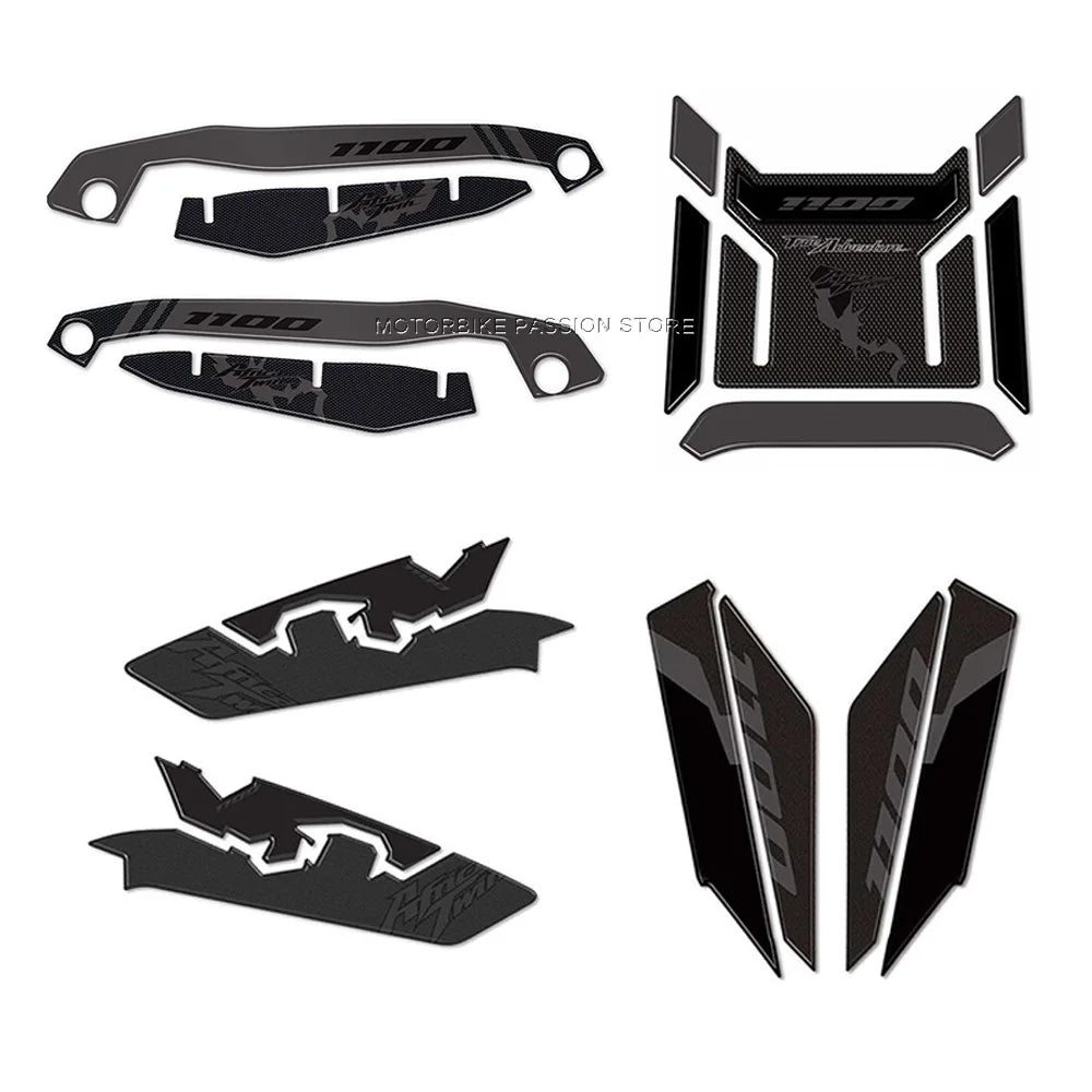 for Africa Twin 2024 Stickers Protection Kit Waterproof Motorcycle 3D Epoxy Resin decal 