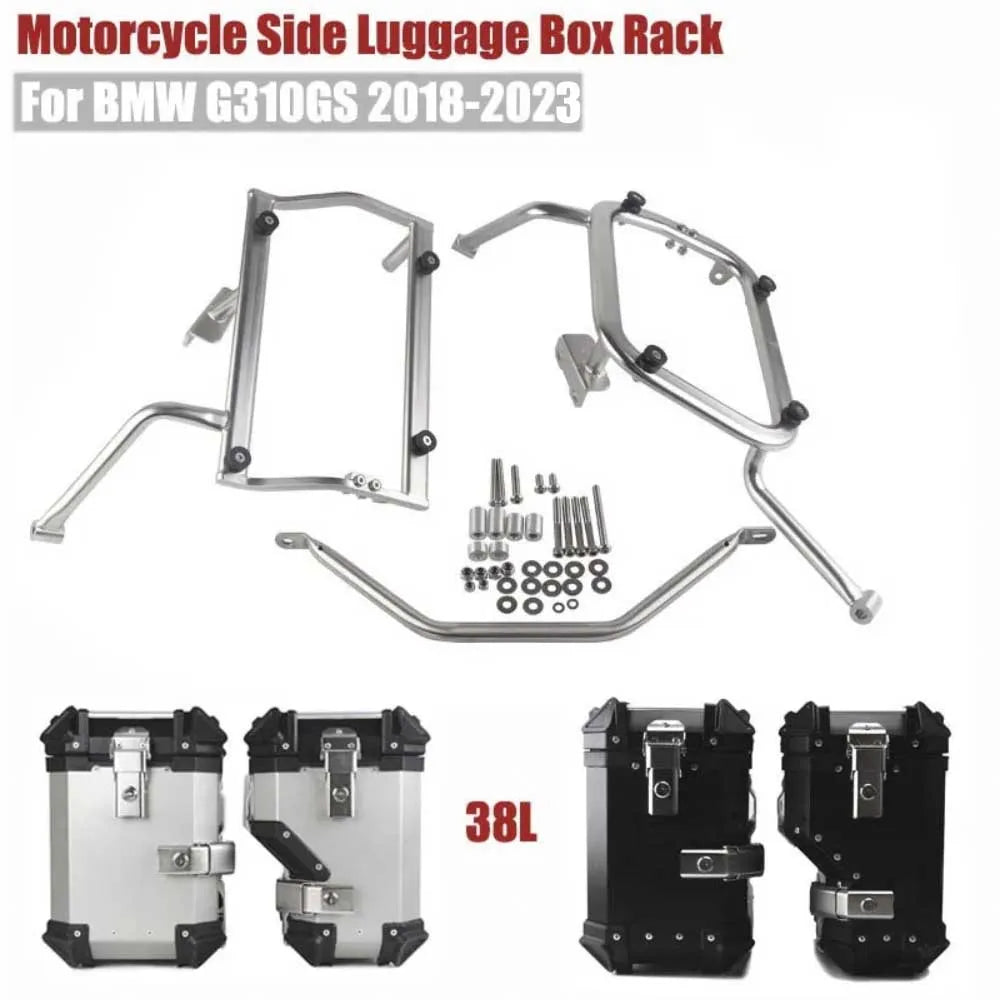 For BMW G310GS 2018-2023 Motorcycle Trunk Side Panniers Case Top Luggage Box Bag Storage Moto Rear Helmet Topcase Accessories