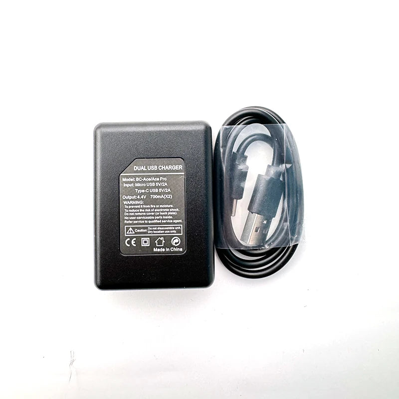 New Version Battery For Insta360 Ace Pro & Ace Optional Fast Charger Box with TF Card Storage For Insta 360 Camera Accessories