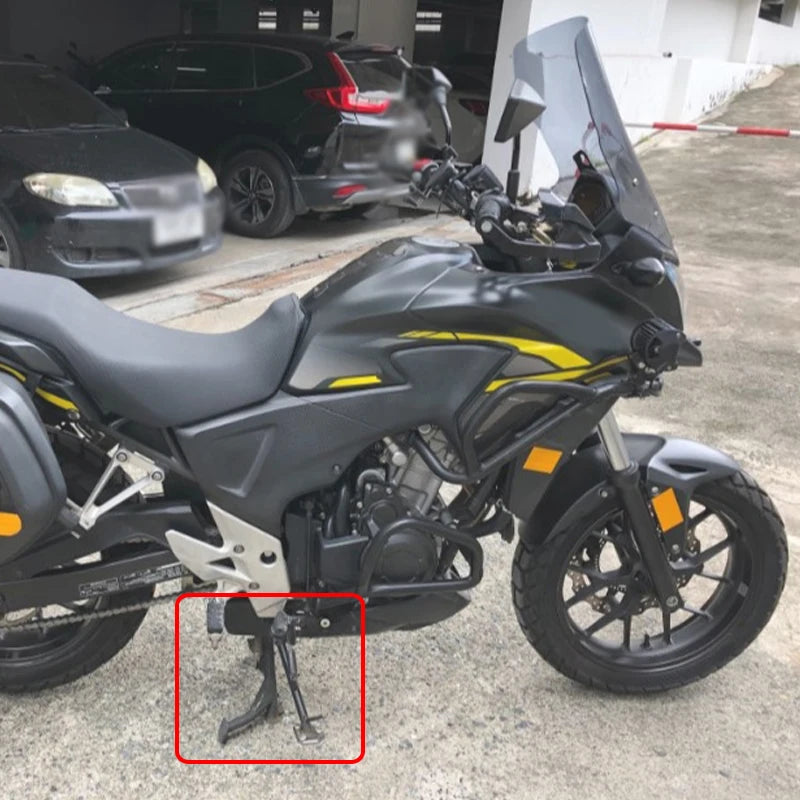 2023 New CB500X CB500F Motorcycle Middle Kickstand Center Parking Stand Firm Holder Support Fit For Honda CB 500X 500F 2013-2022