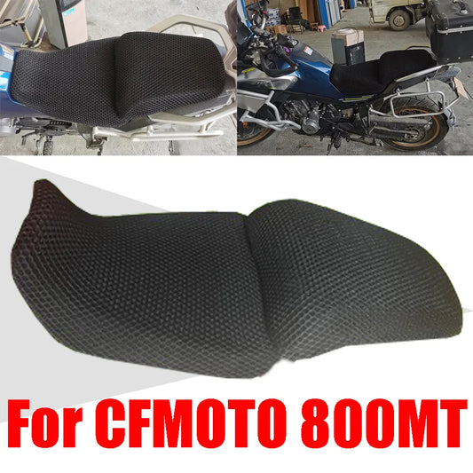 For CFMOTO CF 800MT MT800 MT 800 MT Motorcycle Accessories Mesh Breathable Seat Cover Protector Insulation Seat Cushion Cover