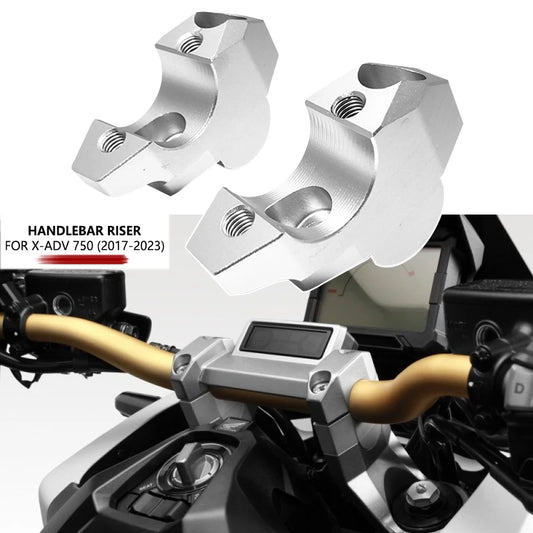 X-ADV 750 Handlebar Riser Heightening Clamp Mount Fit For Honda XADV750 ADV 160 150 350 ADV160 ADV150 ADV350