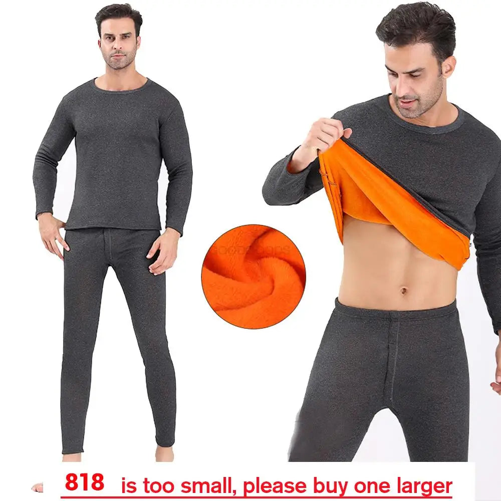 HEROBIKER Men's Thermal Underwear Sets Outdoor Sports Hot-Dry Winter Warm Thermo Underwear Bicycle Skiing Long Johns Base Layers
