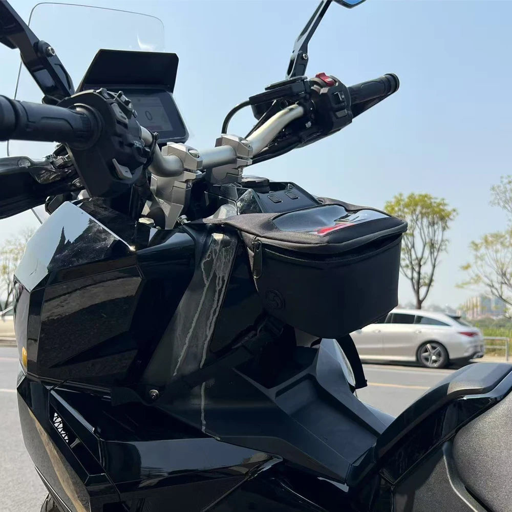 For Honda X-ADV750 XADV 750 2022-2025 Instrument Front Document Mobile Small Item Storage Bag - Motorcycle Organizer