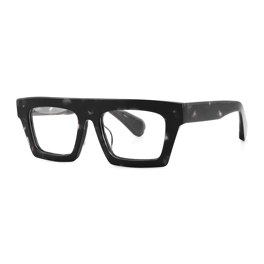 High Quality Acetate Optical Glasses Frame Men Women Luxury Brand Vintage Square Eyeglasses Customized Prescription Eyewear