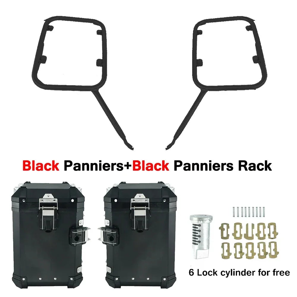 For CFMOTO MT650 650 MT 650MT 2020-2023 Motorcycle Rear Side Saddlebag Box Panniers Steel Luggages Rack Carrier Bracket Holder