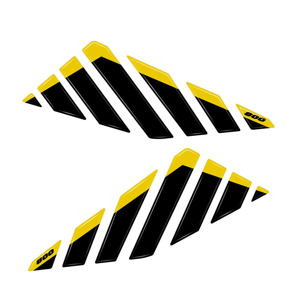 NEW V Strom 800DE Full Set of 3D Resin Stickers For Suzuki V STROM 800DE Motorcycle Accessories 3D Epoxy Resin Stickers