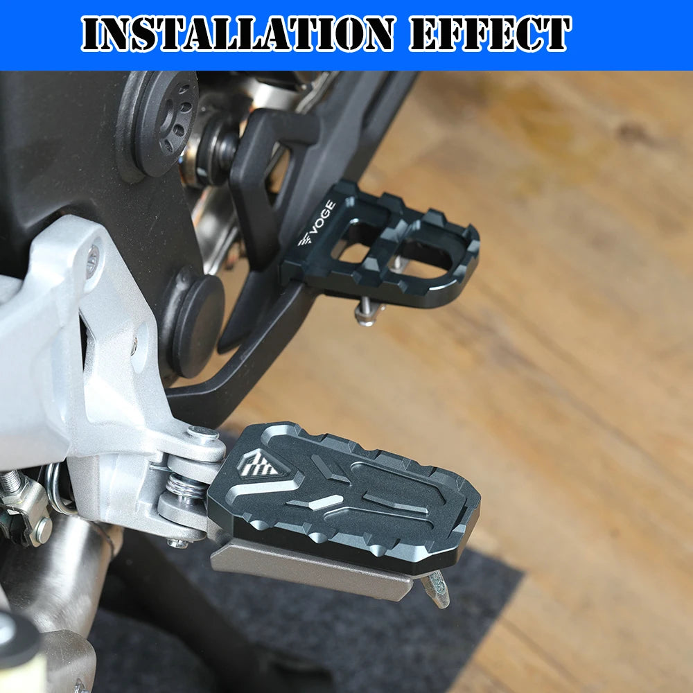For VOGE DS525X DS 525X DSX525 525 DSX Motorcycle Accessories Front And Rear Foot Extension Seat Non-slip Pedal Brake Pedal