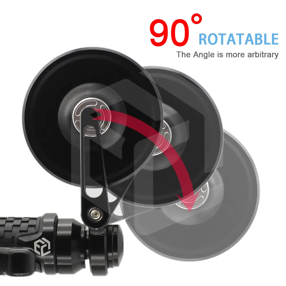 For CB650R Motorcycle Accessories Rearview Bar End Mirror For Honda CB400 CB650F CB1000R CBR1000RR CB1100 CB1300 CB400F