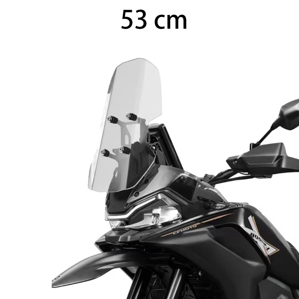 For CFMOTO 800 MT-X 800MTX 800MTX NEW Anti Windshield 800MT-X 800MT X Motorcycle Heightened Windshield Accessorie 2024-2025