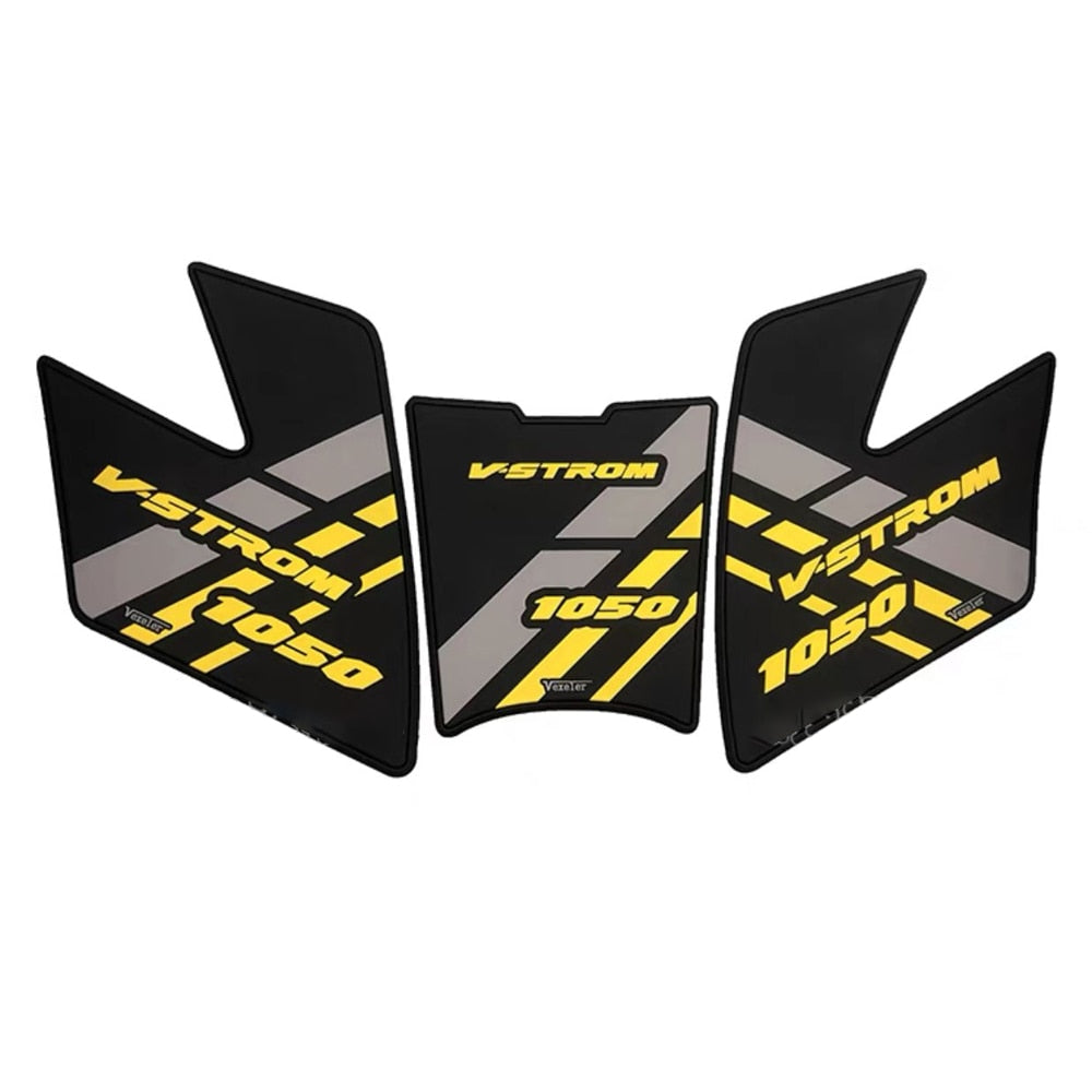Motorcycle Non-slip Side Fuel Tank Stickers Waterproof Pad Rubber Sticker For Suzuki 1050 V-strom DL1050 XT V strom dl 1050xt