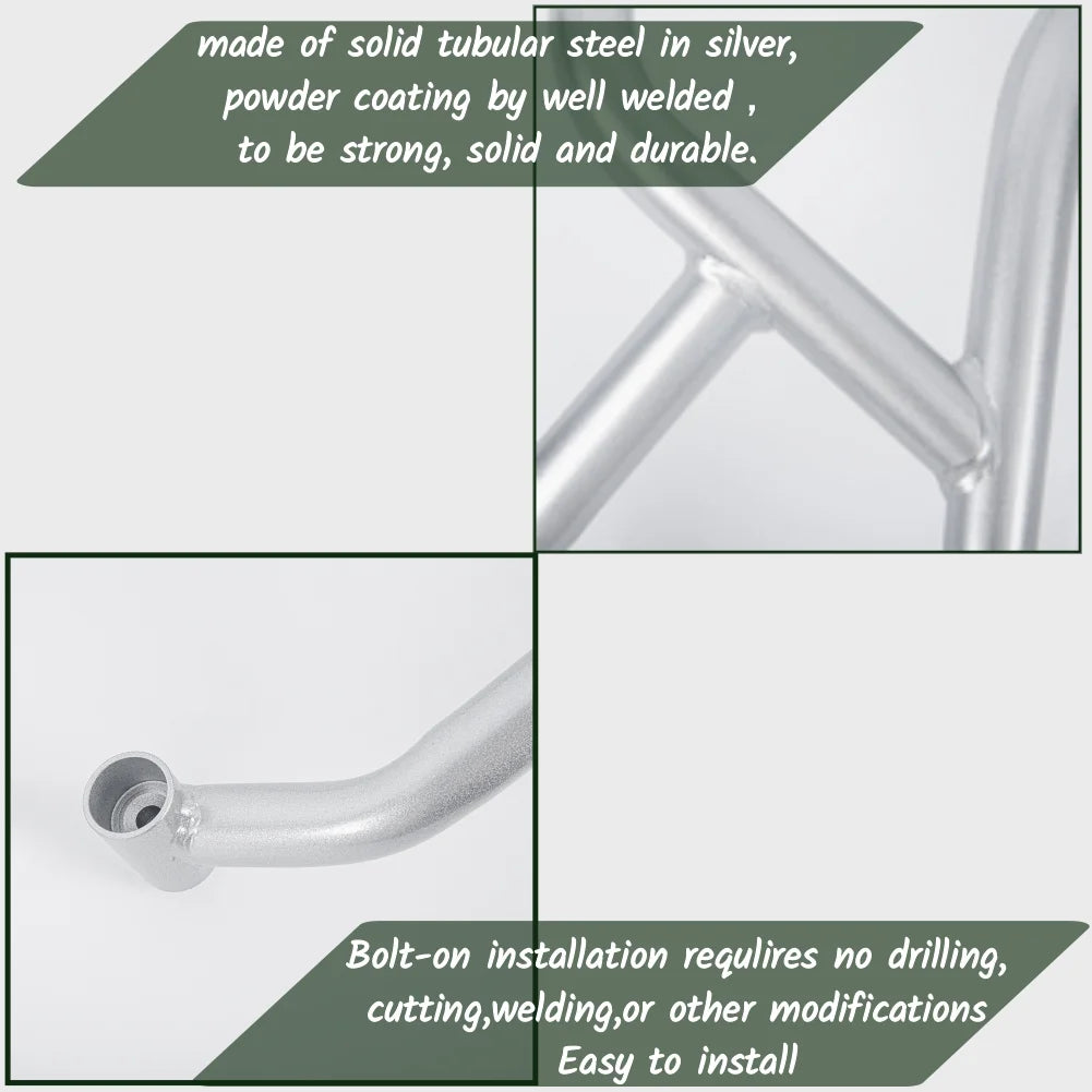 For CFMOTO 800MT 2021 2022 2023 Engine Guard Highway Crash Bar Motorcycle Frame Protection Bumper 800 MT Accessories
