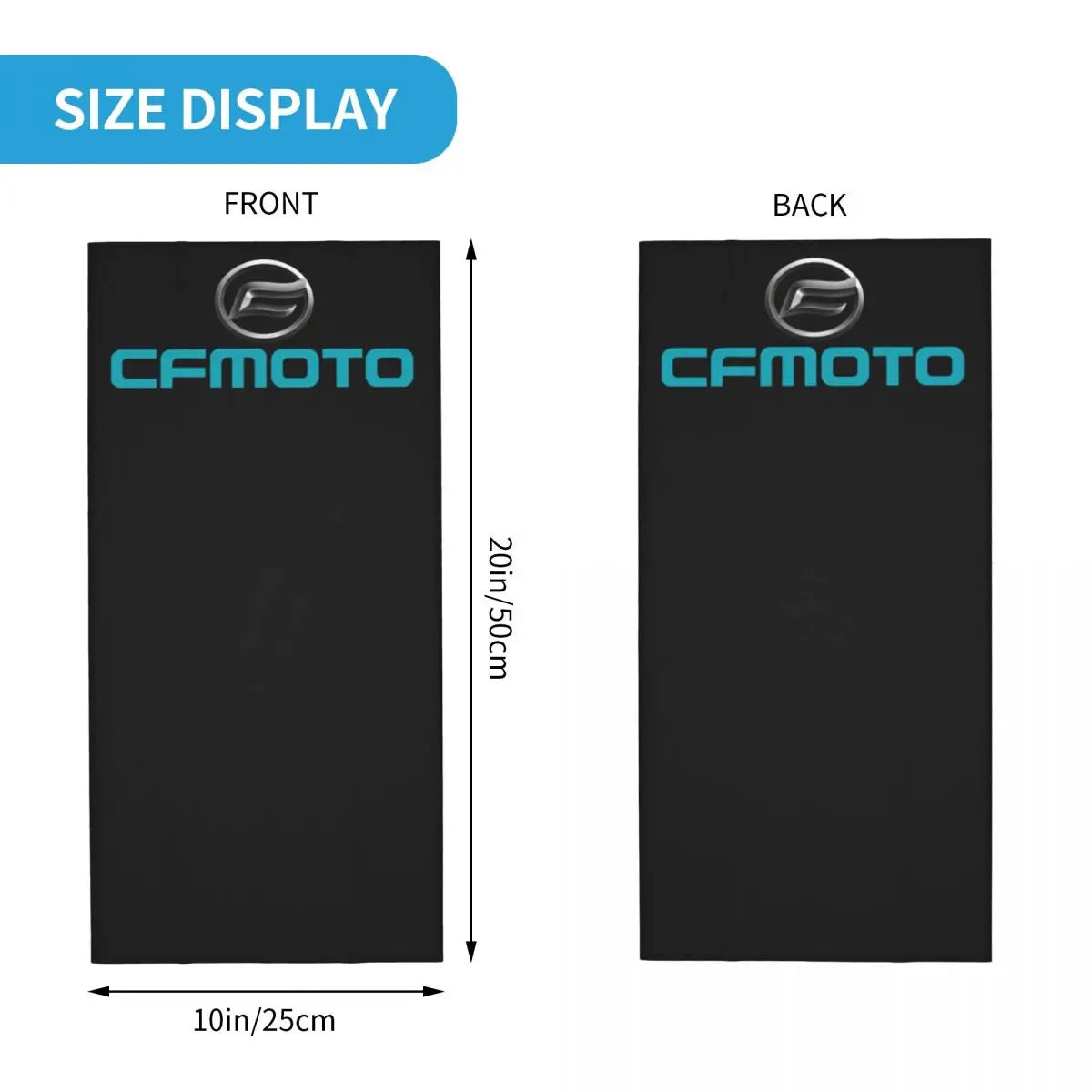 CFMoto Motorcycle Merchandise Bandana Neck Cover Wrap Scarf Multi-use Fishing Headwear for Men Women Windproof