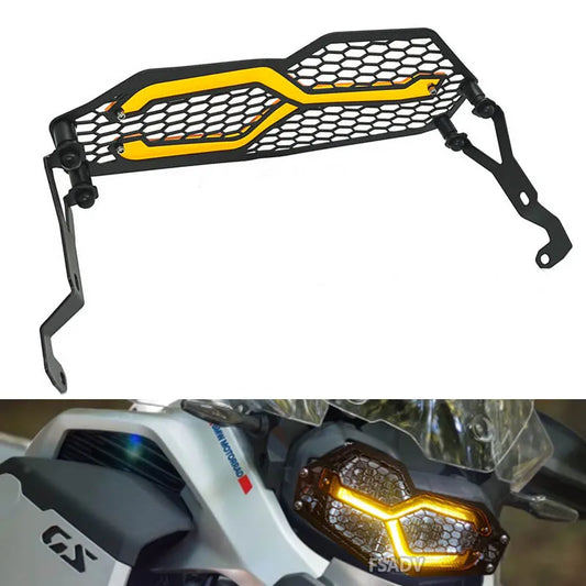 For BMW F800GS F800 GS GS800 2024 F900GS F900GSA Adventure 2025 Motorcycle Headlight Guard Protector Lens Cover
