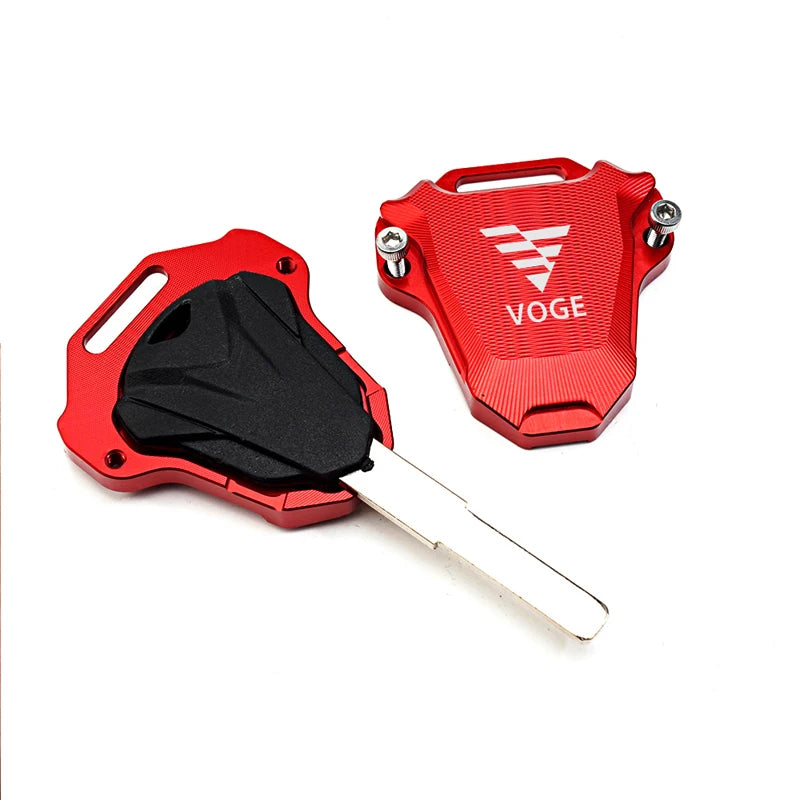 For VOGE 300AC 500AC 300RR 650DS 525R 250RR Motorcycle Badge Keyring CNC Key Cover key Case Shell VOGE 250 300 RR 300 500 AC
