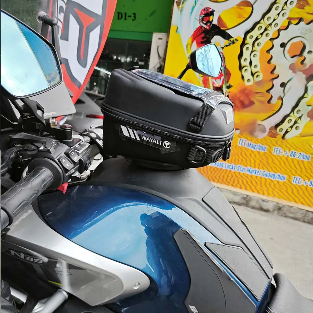 For SUZUKI V-Strom 650 1050 1000 DL650 DL1000 DL1050 XT DL650XT Fuel Tank Bag Navigation Packag Storage Bag with Lnstall Adapter