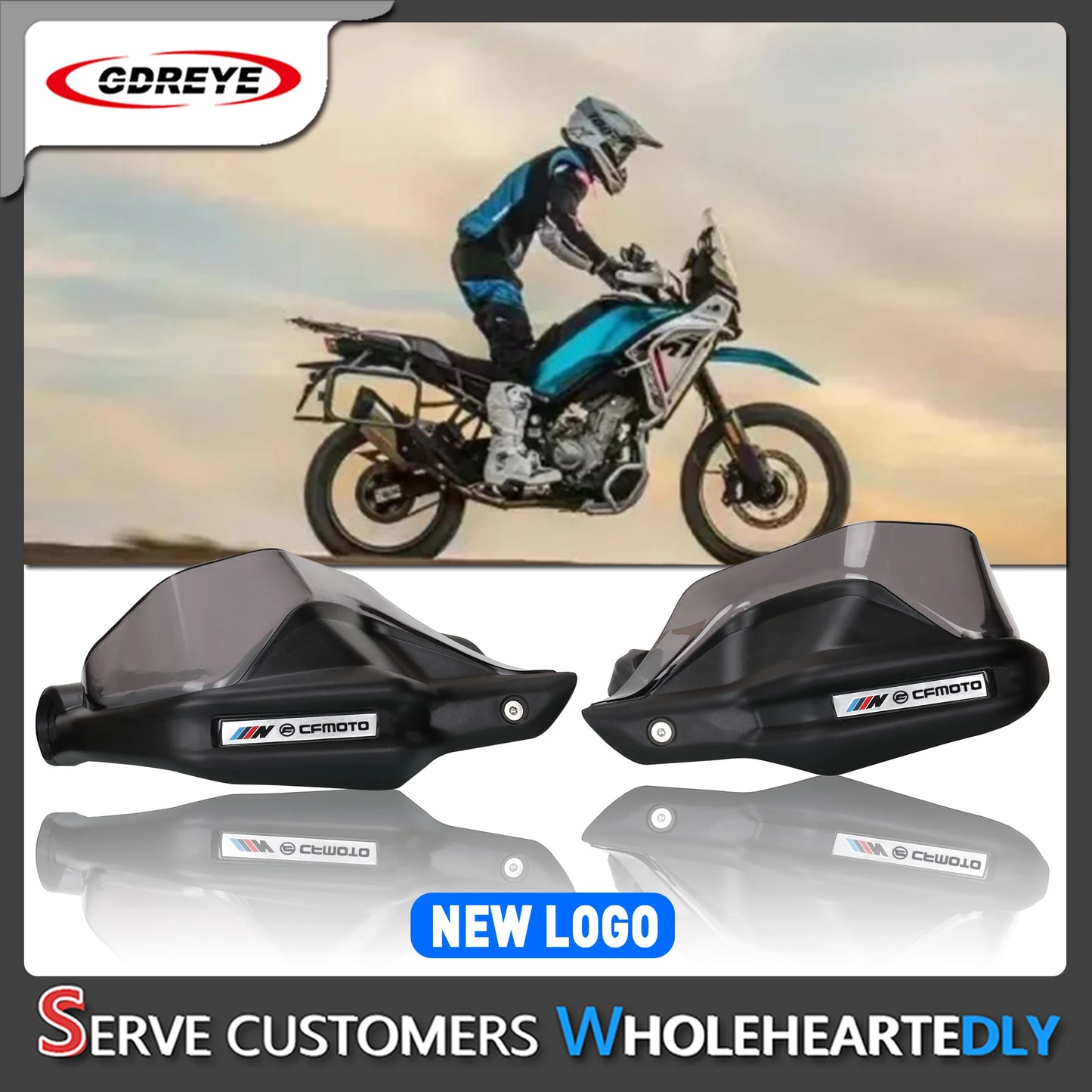 NEW with logo 450 MT CFMOTO Motorcycle Handguards For CFMOTO 450MT 2024 Motorcycle Accessories handlebar Hand Guards Protectors