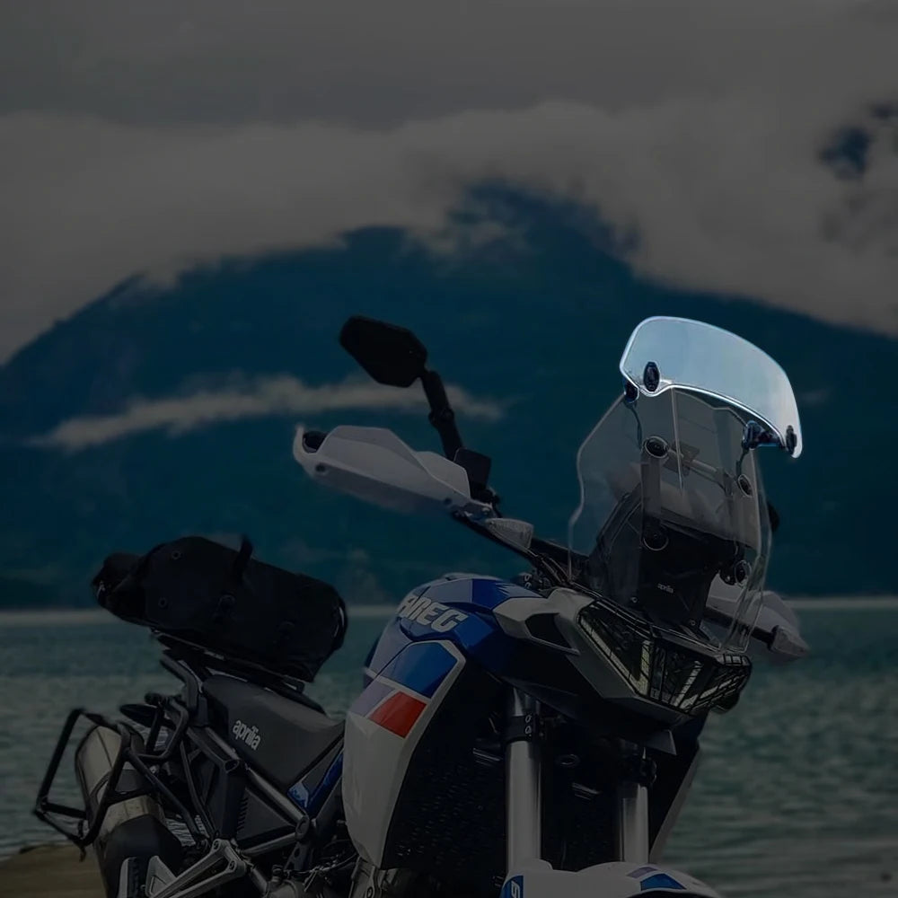 For Aprilia TUAREG 660 Tuareg 660 2022 Motorcycle Windshield Extension Adjustable Windscreen Extension Spoiler Wind Deflector