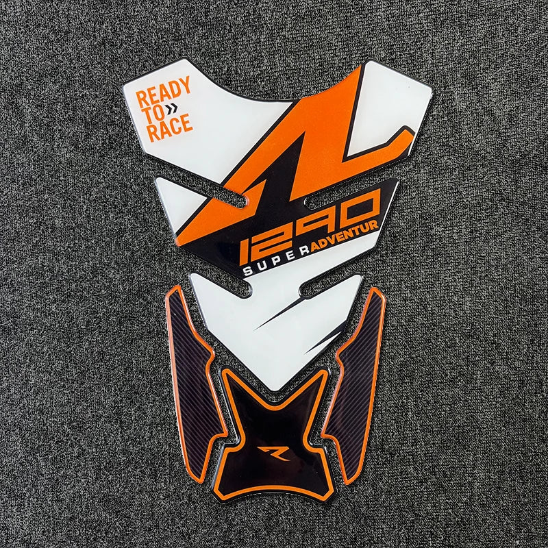 Motorcycle Fuel Tank 3D Sticker Decals Waterproof Decoration for Ktm 1290 SUPER ADVENTURE