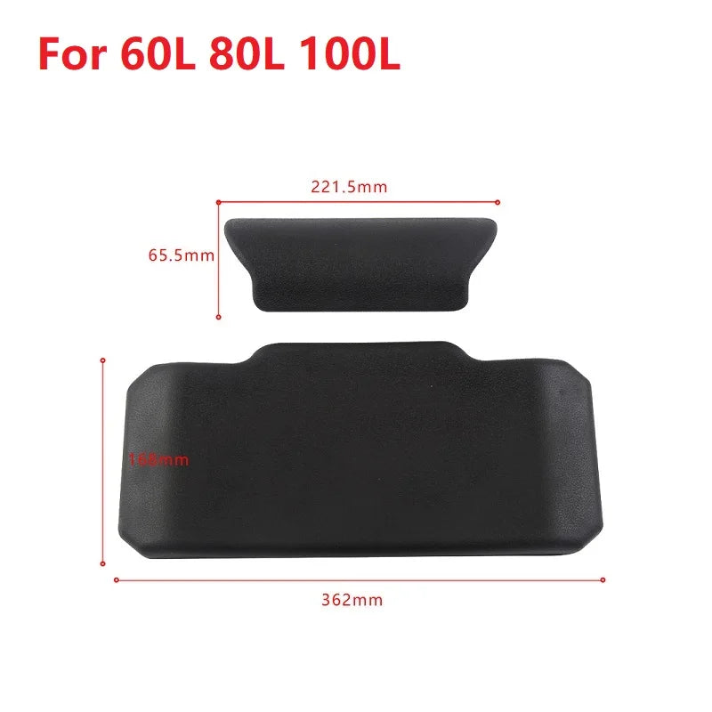 25L-100L Universal Motorcycle Trunk Passenger Pad Top Case Backrest Rear Luggage Box Back Rest For Honda BMW KTM Yamaha Kawasaki