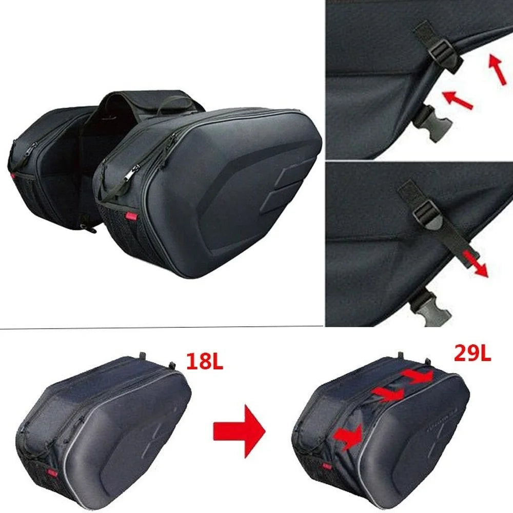 Newest Motorcycle Waterproof Racing Race Moto Helmet Travel Bags Suitcase Saddlebags Back Seat Bag For BMW KAWASAKI YAMAHA Honda