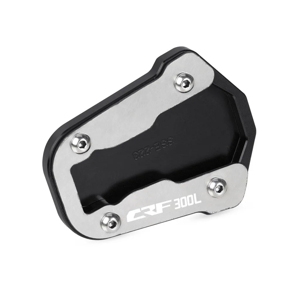 CRF300L CRF300 300L 2023 Foot Side Stand Extension Kickstand Moto Sidestand Plate Enlarge For Honda CRF 300 L Rally 2021 2022
