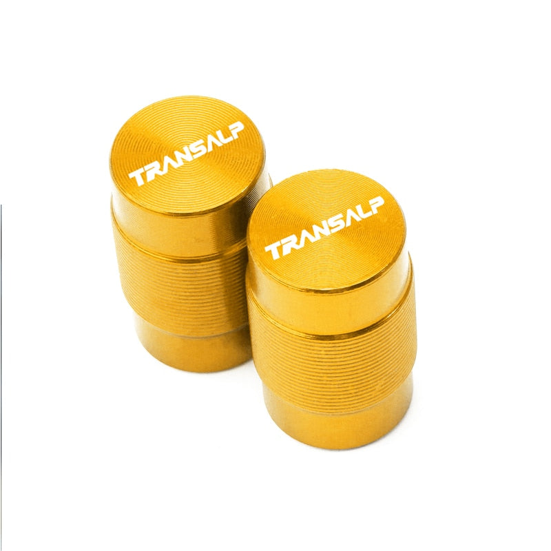 Motorcycle Accessorie Wheel Tire Valve Stem Caps For HONDA TRANSALP 600 650 700 XLV Transalp CNC Airtight Covers new motorbike