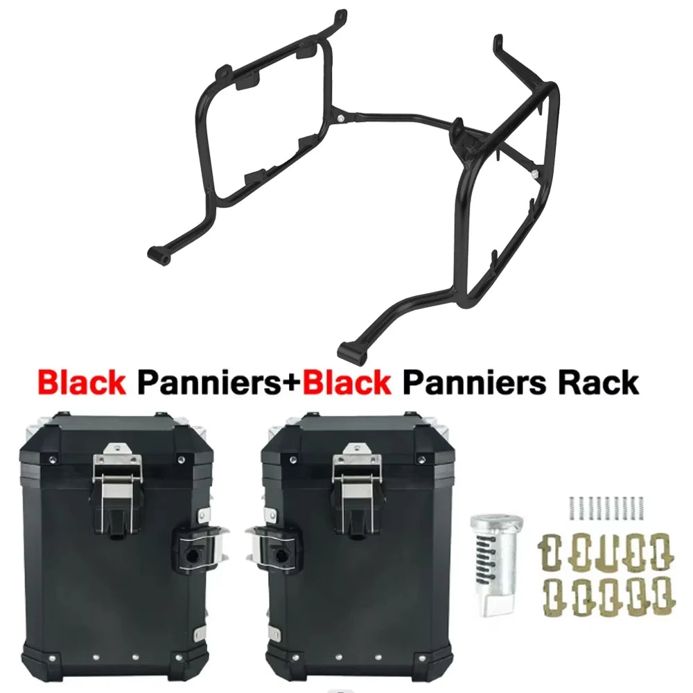 Motorcycle Aluminum Box Pannier Saddlebag Top Case Luggage Rack For Honda XL750 Transalp XL 750 2023 2024 Tail Side Box Bracket