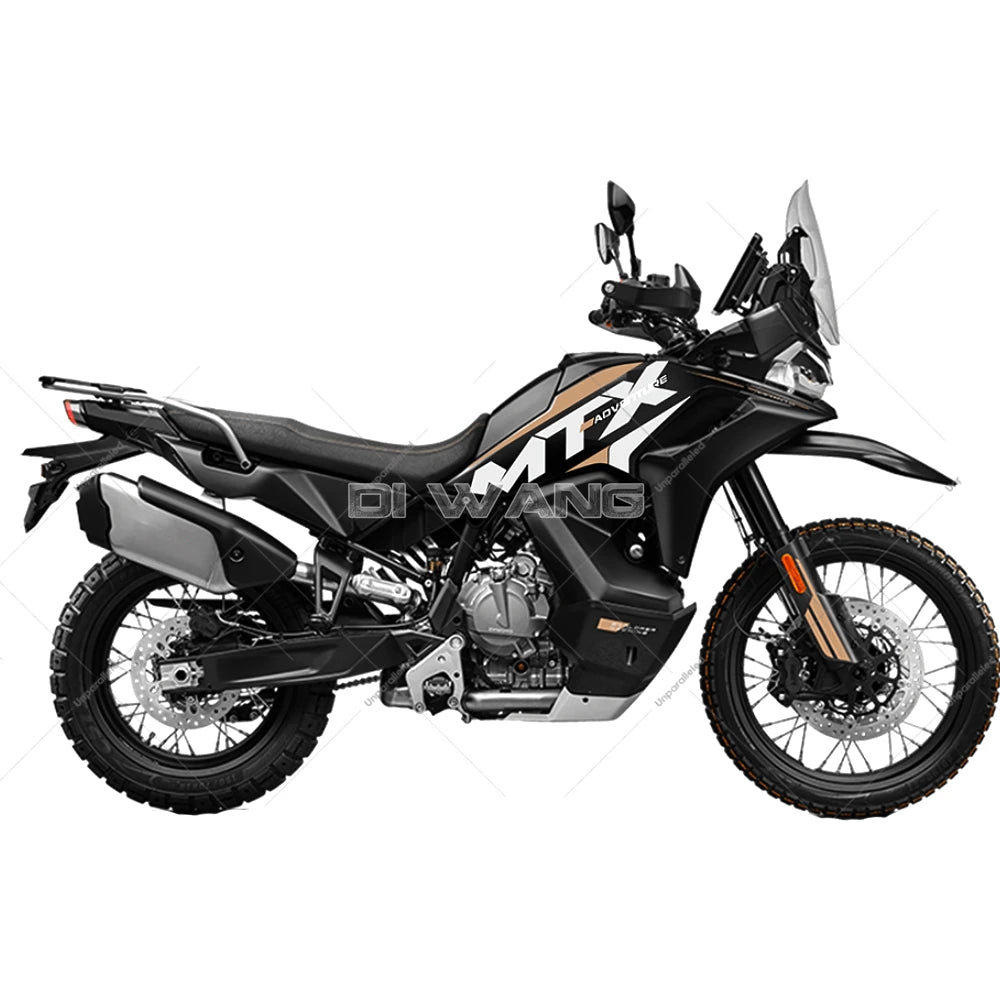 Motorcycle Modified Fuel Tank Lace Body Painting Decals Protective Film Stickers For CFMOTO 800MT X 800MTX MT-X800 MTX800