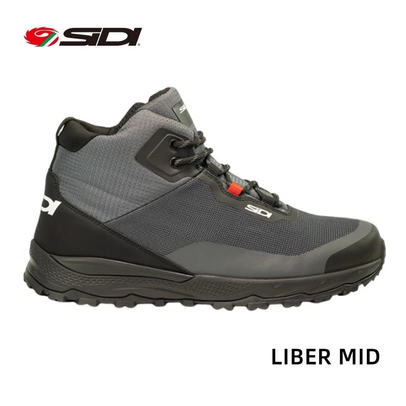 LIBER Motorcycle Boots Moto Street Gear 36-44 Leisure Moto Travel Botas Black CE Mid/Low Motorbike Shoes Motorcycle Equipments