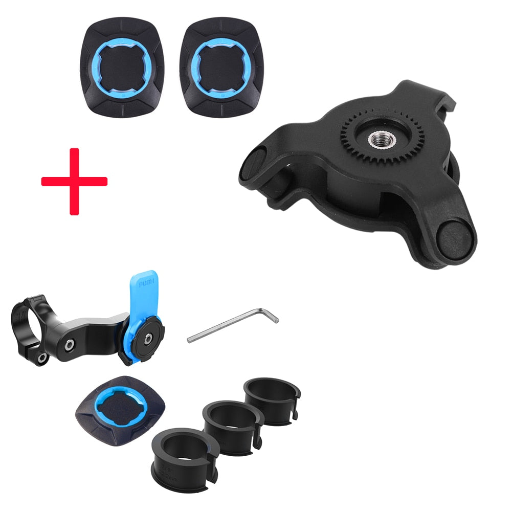 Bike Phone Holder Motorcycle Bicycle Cellphone Stand MTB Bike Handlebar Smartphone Holder Adjustable Support Bicycle Accessies