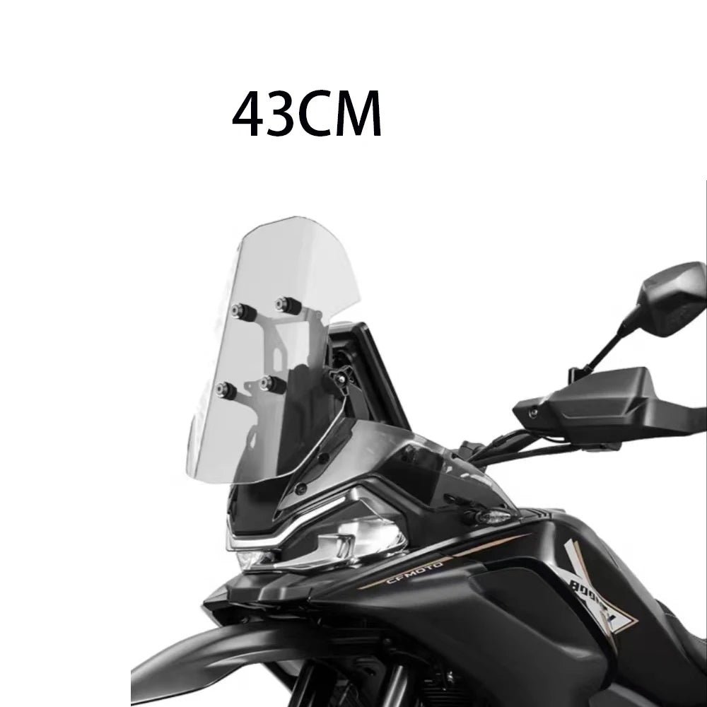 For CFMOTO 800 MT-X 800MTX 800MTX NEW Anti Windshield 800MT-X 800MT X Motorcycle Heightened Windshield Accessorie 2024-2025