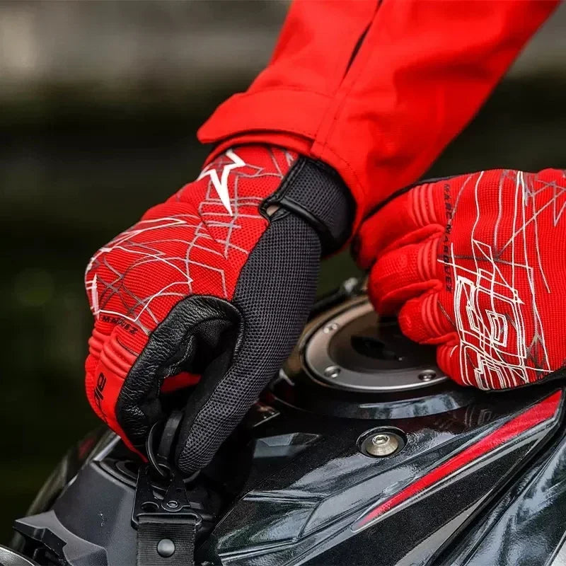 Motorcycle Gloves LOSAIL V2 MM93 Men Racing Moto Gloves Wear-resistant Breathable Guantes Moto Four Seasons Guantes Moto