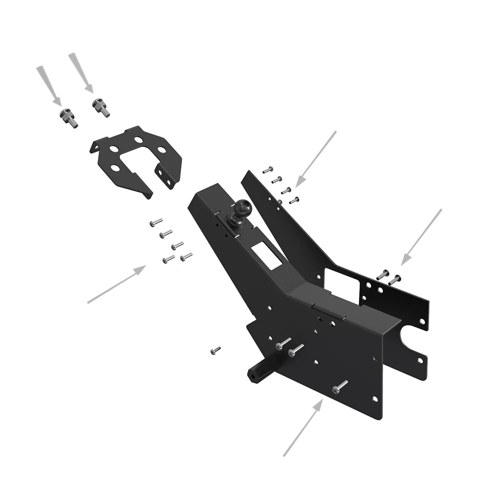 2022 2023 2024 For KOVE 450 Rally Motorcycle Front Headlight Bracket Head Light Holder Moto Upper Fairing Stay Indicators Parts