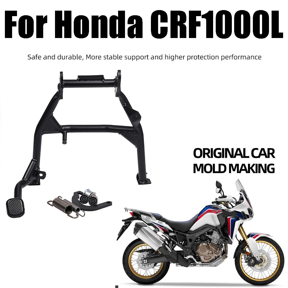 Motorcycle Middle Kickstand Centerstand Centre Parking Holder Support For Honda CRF1000L Africa Twin Adventure CRF 1000 L ADV