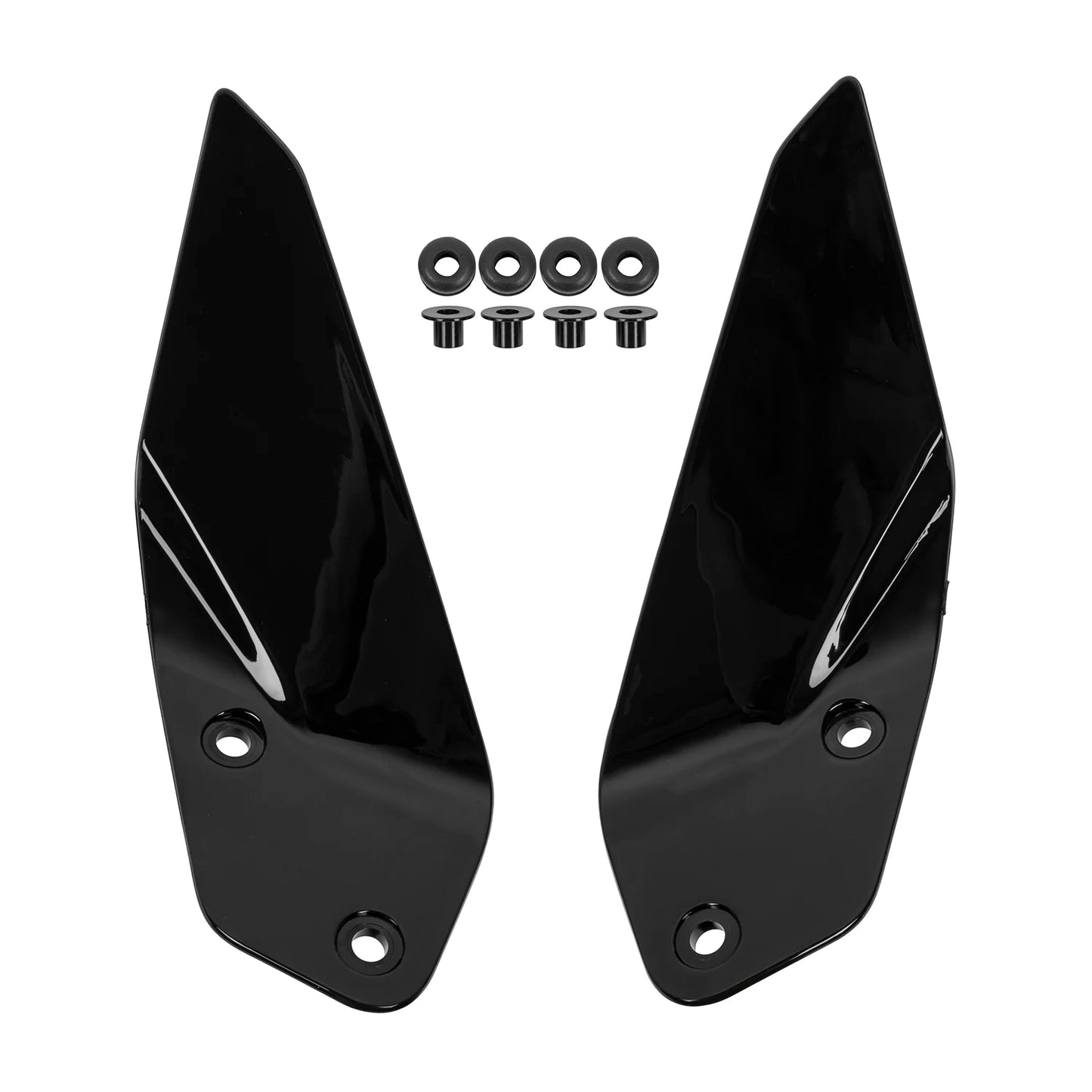 WOLFLINE Fuel Tank Side Deflector Windscreen Side Wind Deflector Panels For BMW R1200 R1250 GS ADV 2014-2024 Motorbike Parts