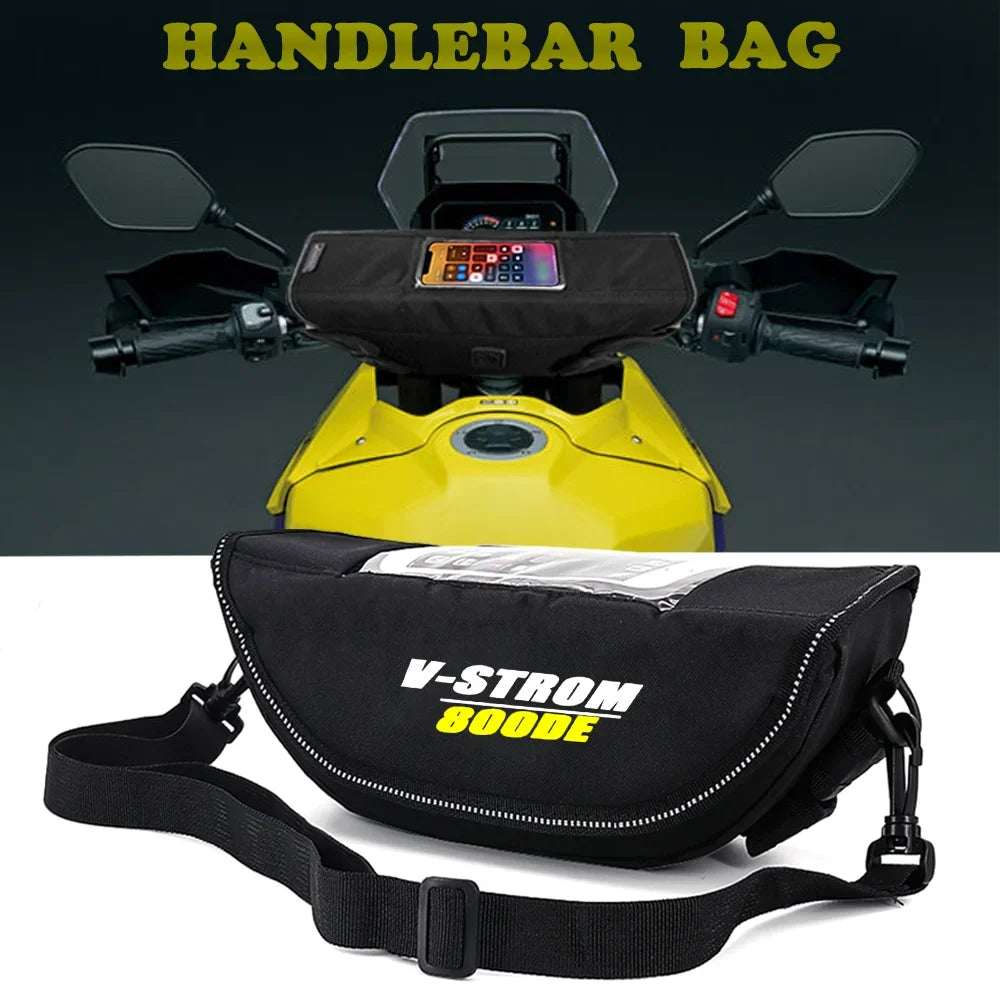 For Suzuki V-STORM 800DE v-strom 800de 2023 Motorcycle Accessories Waterproof Bag Storage Handlebar Bag Travel Tool Bag