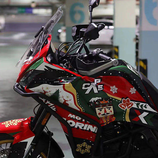 Motorcycle Decals Decoration Fuel Tank Body Protection Sticker For Morini X-Cape 650