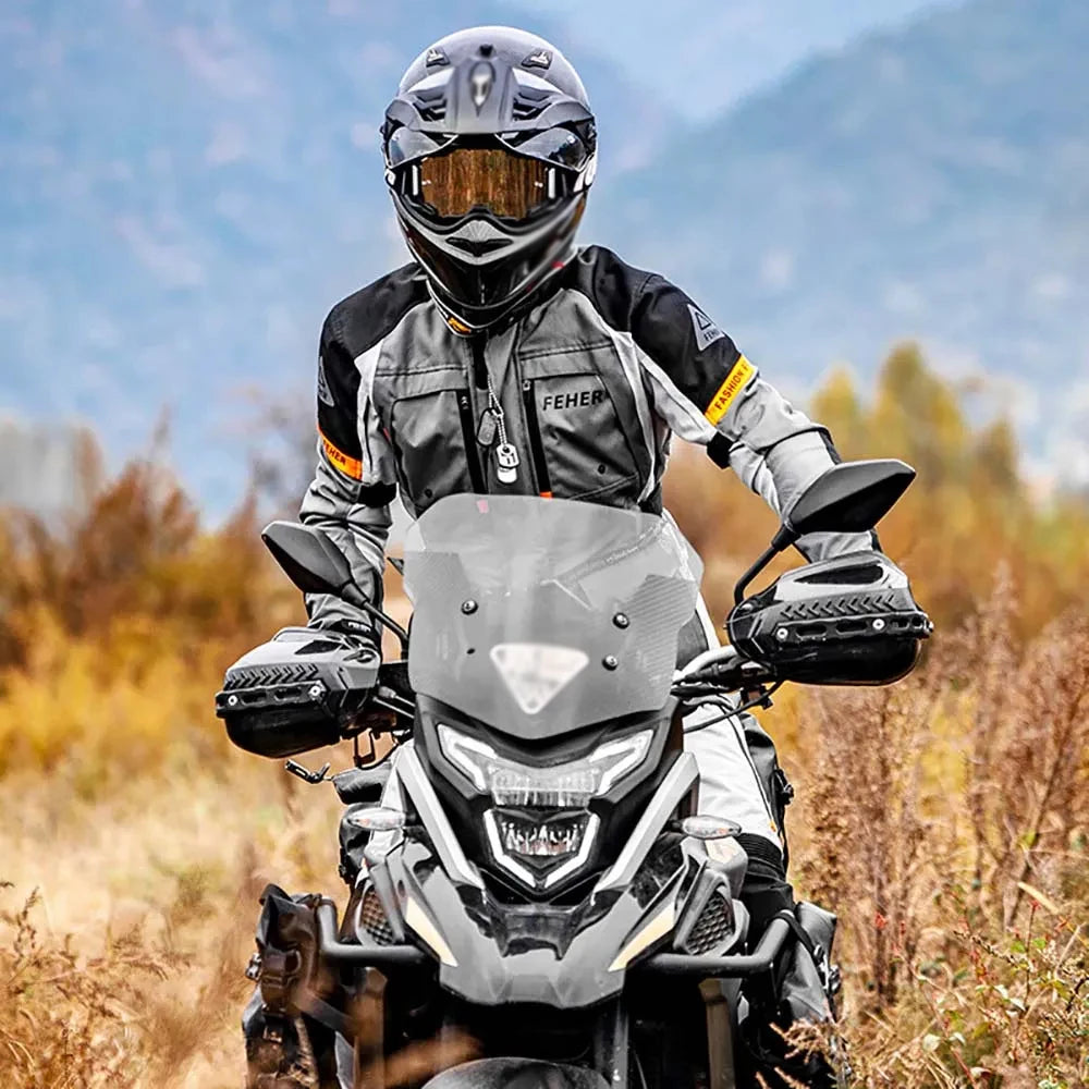 Motorbike Jacket Off-Road Riding Motorcycle Windproof Jacket Mountain Bike Cycling Fall Protection Kit Rally Suit Anti-fall