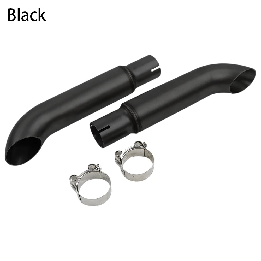 Short GP Bobber Slip Ons Mufflers Tail Pipe Slip-On Exhaust System Fit For BMW R18 100 Year R18B R 18 B/Classic/Transcontinental