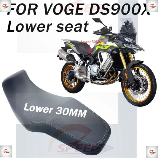 For VOGE DS900X DS900 900DS DSX900 900DSX Motorcycle Modified Lower 30mm Seat Custom Vintage Hump Saddle Retro Seat Cushion