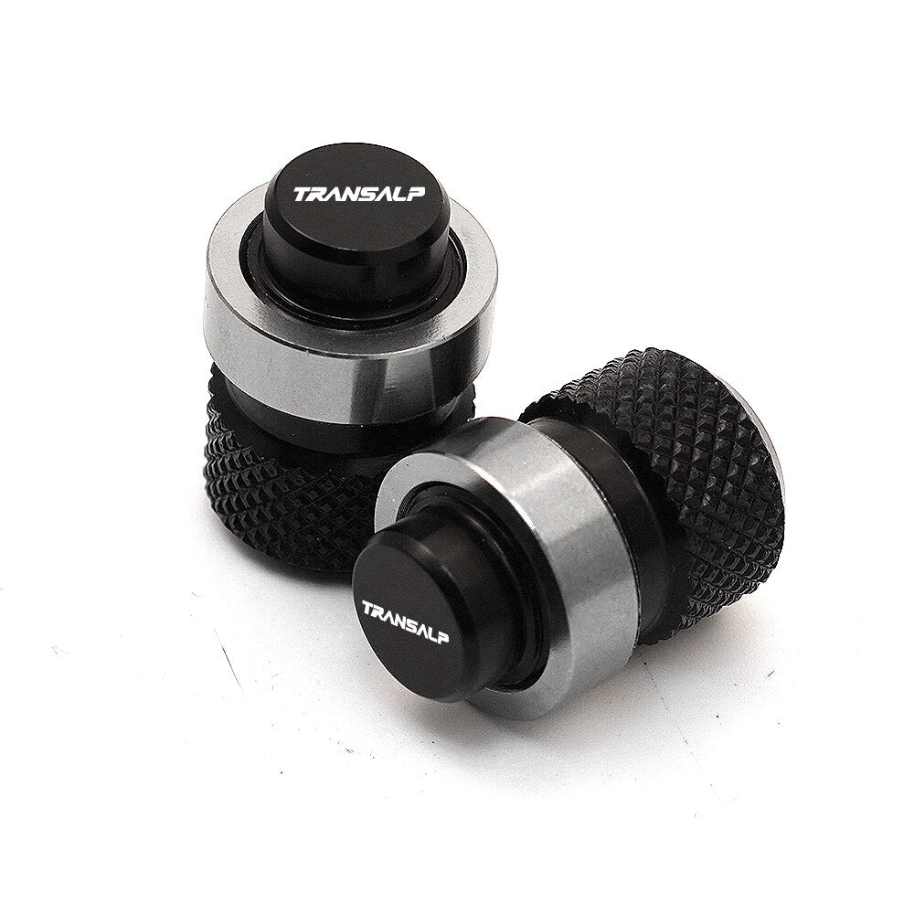 Motorcycle Accessorie Wheel Tire Valve Stem Caps For HONDA TRANSALP 600 650 700 XLV Transalp CNC Airtight Covers new motorbike