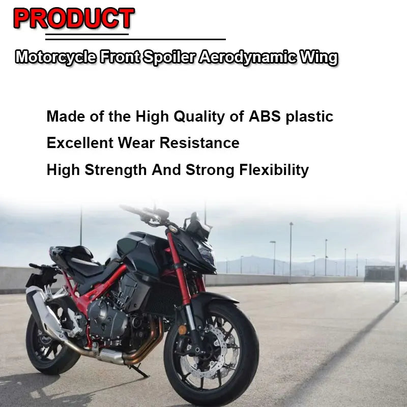 Fit For HONDA CB750 HORNET CB 750 Hornet 2023 2024 Motorcycle Sport Downforce Naked Forntal Spoiler Aerodynamic Wing Deflectors
