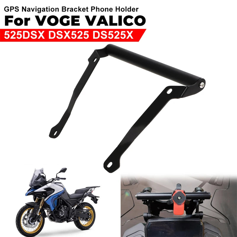 For VOGE Valico 525DSX DSX525 DS525X DSX 525 Mobile Phone Holder Stand Support GPS Navigation Bracket Motorcycle Accessories