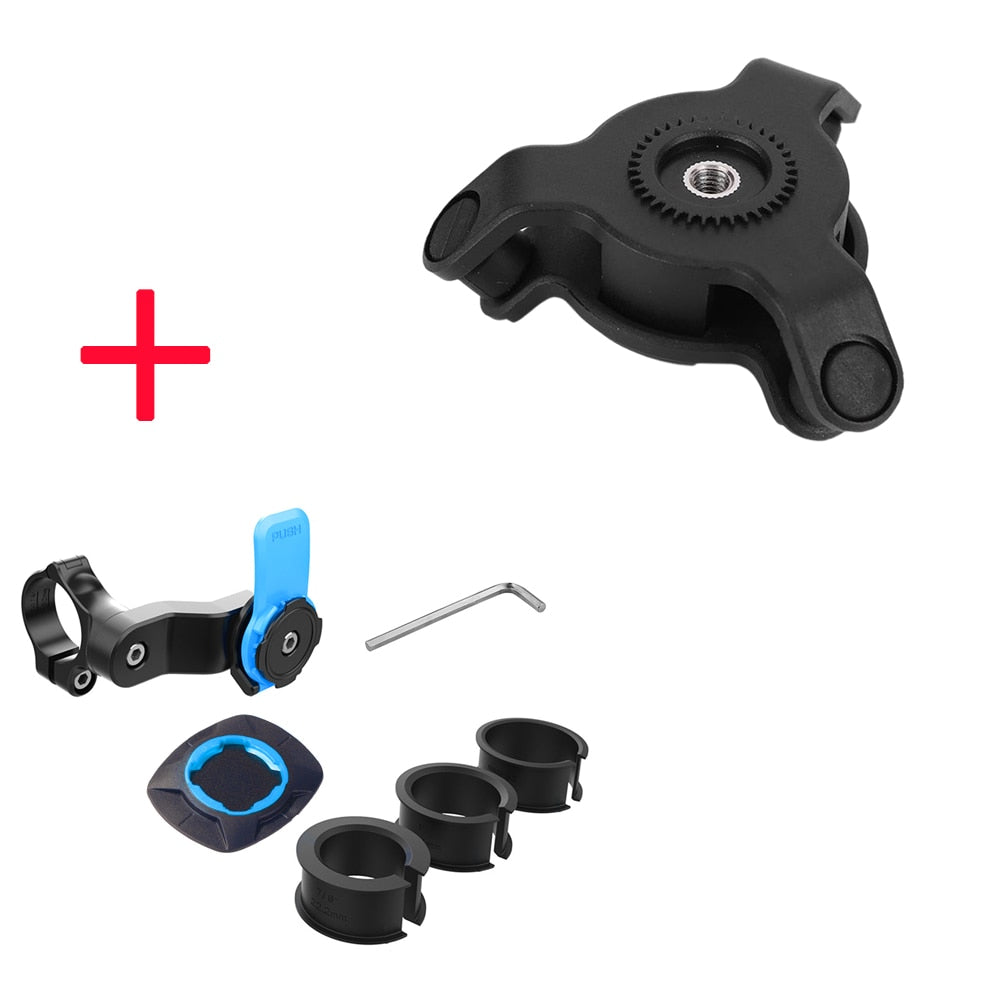 Bike Phone Holder Motorcycle Bicycle Cellphone Stand MTB Bike Handlebar Smartphone Holder Adjustable Support Bicycle Accessies